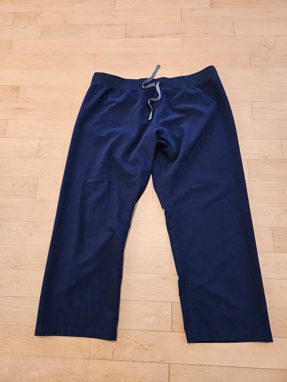 FIGS Technical Collection Scrub Pants Womens XXL Petite Navy Straight Leg